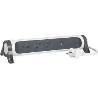Legrand Stekkerdoos, Verlengkabel (5 x, CEE, USB-A, USB-C, 1.50 m)