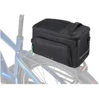 Contec bagagedrager tas Via Commuter, bagagedrager tas Via Commuter RT, zwart