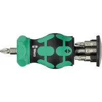 Wera Kompakt Stubby Magazin RA 4 2025 Universeel Magazijnschroevendraaier