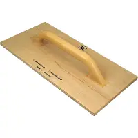 Melkmeisje Schuurbord hout, kunststof greep 320x180 - MM324320