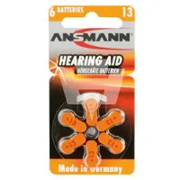 Ansmann Gehoorapparaat batterijen type 13 pr48