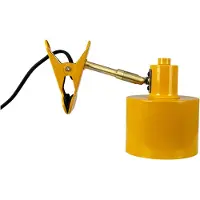 Dyberg Larsen Klemlamp Ocean, geel / oranje, Slaapkamer, metaal, Scandinavisch, Klemlamp