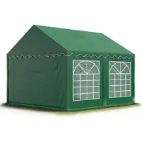 TOOLPORT Partytent 3x4 m, PVC 700, donkergroen