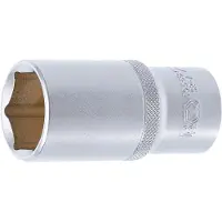 Bgs Dopsleuteldop zeskant diep - 1/2 - 28 mm