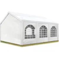 Profizelt24 Partytent 4x6 m, PE 450, wit
