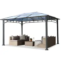 TOOLPORT Tuinpaviljoen Hardtop Sunset Deluxe, 3x4m