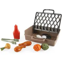 Dantoy grill speelgoedset kleurrijk en stevig voor kinderen.