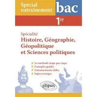 Ellipses SPECIALITE HIST.GEOGRAPHIE GEOPO.SCIENCES PO.1E METHODOLOGIE