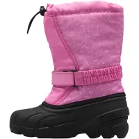 Sorel Snowboots 'Flurry' rosa / zwart / wit