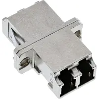 InLine duplex lc lc, multimode, with flange (89989m)