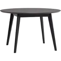 H?bsch Stay Eettafel Rond Zwart