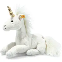 Steiff 067679 Unica Floppy Eenhoorn 27 cm Wit