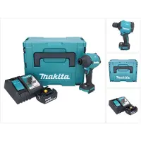 Makita DAS 180 RT1J accu-blazer 18 V borstelloos + 1x accu 5,0 Ah + oplader + Makpac