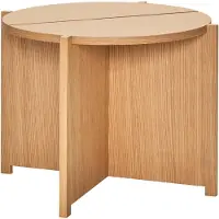 Hubsch Dash Bijzettafel Naturel