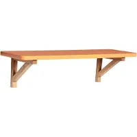 Hubsch Arki wandplank oranje/naturel - 881914