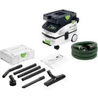 Festool CTL MINI I CLEANTEC mobiele stofafzuiger 1200 watt 10 l stofklasse L ( 578311 ) + 7-delige standaard reinigingsset ( 577257 )