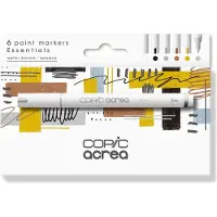 Copic Acrea Paint Marker 6-set Essential Colours
