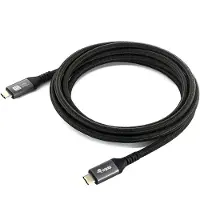Equip 128384 USB-kabel USB4 Gen 2x2 3 m USB C 20 Gbit/s 240 W Zwart