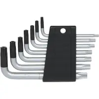 Ks Tools 151.4150 TX Haakse schroevendraaierset T 10, T 15, T 20, T 25, T 27, T 30, T 40 7-delig