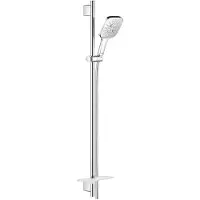 GROHE Rainshower SmartActive Cube - Doucheset - handdouche130, 3-jets, douchestang 90 cm en doucheslang, chroom 26586000