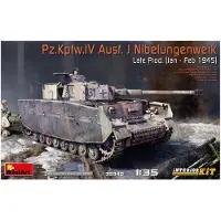 Mini art Pz.Kpfw.IV Ausf. J Nibelungenwerk Late Prod. (jan - feb 1945) Interieur Kit