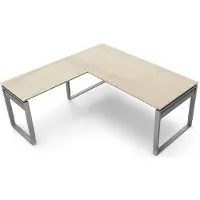 Kerkmann Büromöbelfabrik Hoekbureau Workspace 180cm blank hoogte verstelbaar
