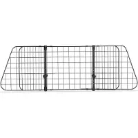 Relaxdays hondenrek auto - achterbank - universeel - verstelbaar - 92 - 157 cm - bagagerek