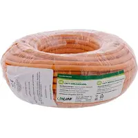 InLine Cat.7 S/FTP Installatiekabel, CCA, PoE+, halogeenvrij, oranje, 15m