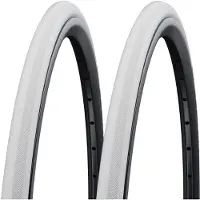 Schwalbe 2x 20-590 SpeedAir, witte/zwarte band voor rolstoel, 26x3/4