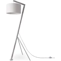 Paco Home Staande lamp GALLOW Modern woonkamer driepoot hout metaal vintage E27 galg