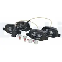 Delphi Remblokset LP2300, achter