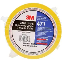 3M 471G50IW PVC-plakband Geel (l x b) 33 m x 50 mm 1 stuk(s)