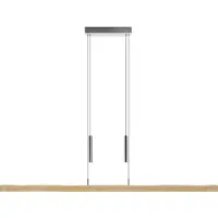HerzBlut Hanglamp up & down Leonora 160 cm - oak nature