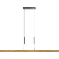 HerzBlut Hanglamp up & down Leonora 160 cm - oak oiled