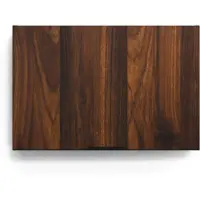 Blumfeldt Keukenkast – Afzuigkapkast met 16 mm melamine coating, gasdrukveren, aluminium grepen, duurzame materialen, zwart-walnoot look