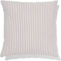 HEMA Kussen 40x40cm katoen strepen (paars)