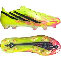 Adidas F50 Hyperfast Elite Too Light Gras Voetbalschoenen (FG) Neongeel Zwart Roze