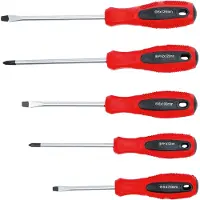 Bgs Schroevendraaierset sleuf / kruiskop 5 delig