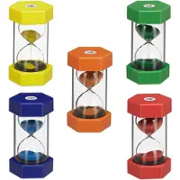 Relaxdays Zandloper Set (Engels, Duits, Frans, Italiaans)