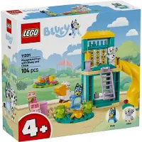 LEGO Bluey 11201 Bluey en Chloe op de speeltuin