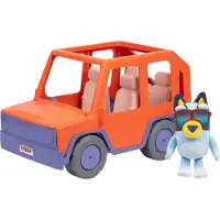 Bluey Auto m. Kuscheltier - - One Size - Autos