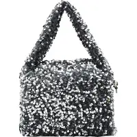 FELIPA Handtas donkergrijs / zilver
