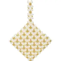 FELIPA Handtas goud / wolwit