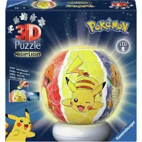 Ravensburger - 3D puzzel bal nachtlampje Pokemon