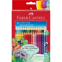 Faber-Castell kleurpotloden - Colour Grip - set 36 kleuren - FC-112442