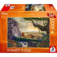 Schmidt Spiele The Lion King Disney Thomas Kinkade:-return To Pride Rock? () (sch57396) Puzzle 6000 Pieces Veelkleurig Kinderen