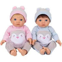 Tiny Treasures Baby Penguin Twin (30544) Doll Roze Kinderen