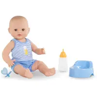 Corolle Drink-and-wet Boy-paul-36 Cm (9000130410) Doll Blauw Kinderen
