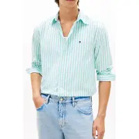 Tommy Hilfiger Regular fit vrijetijdsoverhemd van katoenpopeline