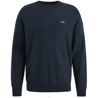 PME Legend Trui 'American Classic pullover' donkerblauw